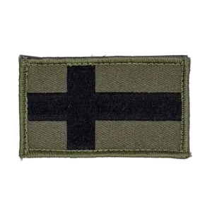 suomen lippu, maastovärit, 50x30mm