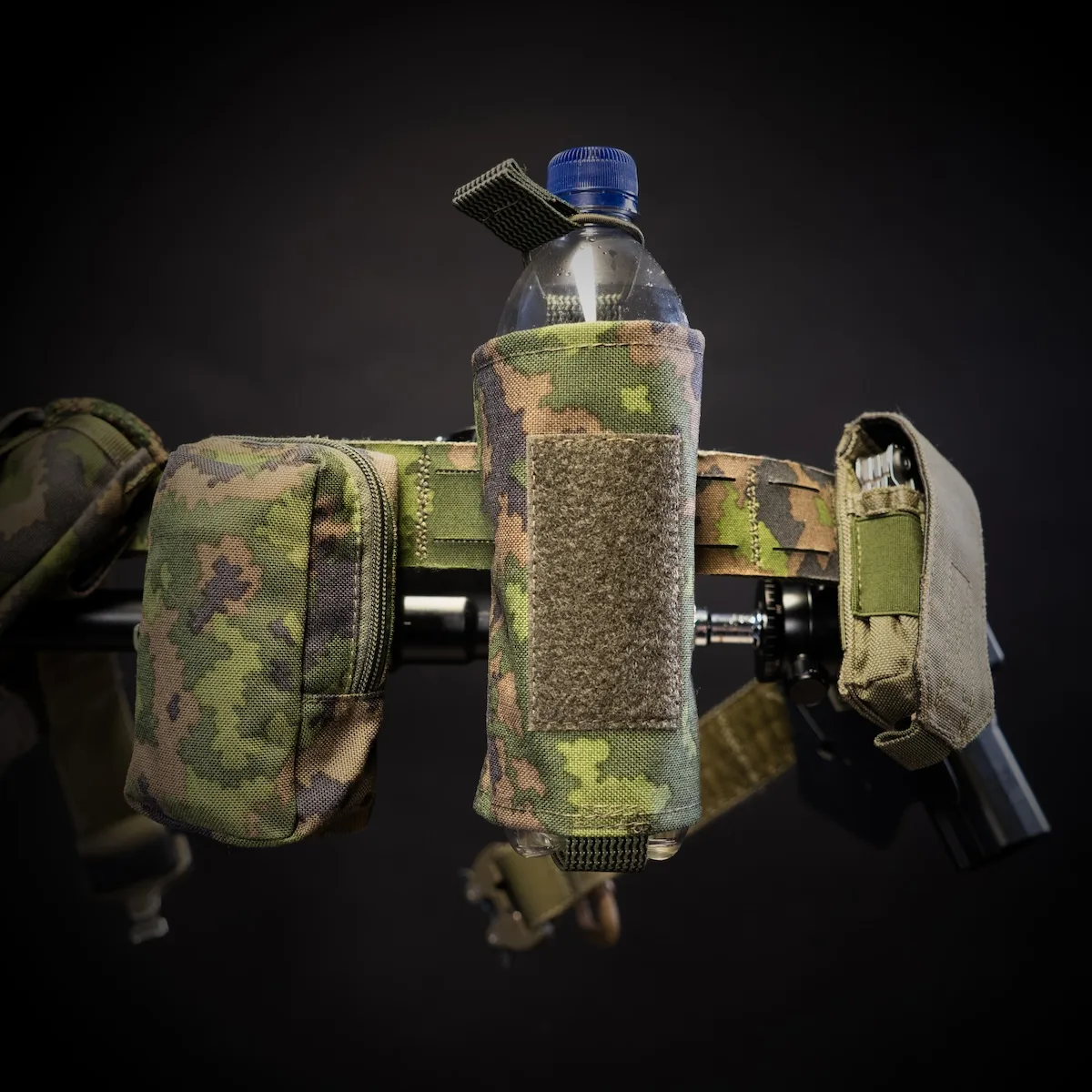 molotov cocktail pouch on belt