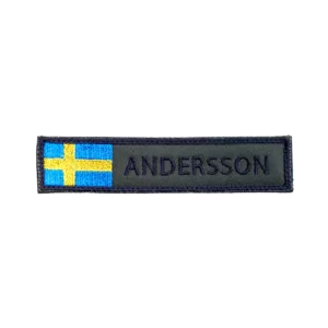Nametag swedish air force