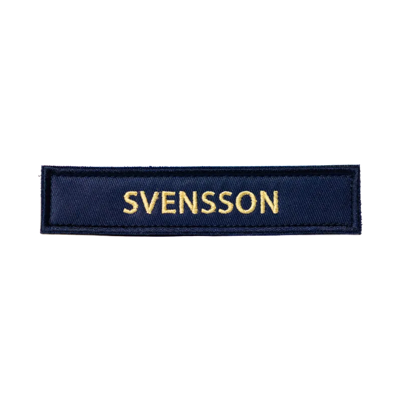 Swedish navy nametags